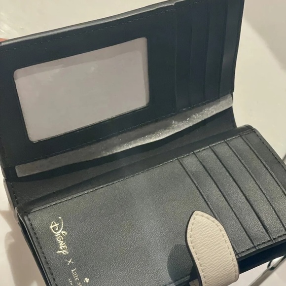 Kate Spade Disney Beauty and the Beast Belle Madison Medium Bifold Wallet NWT - Picture 6 of 6